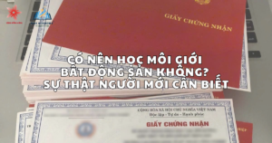 Có nên học Môi giới BĐS không?
