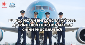 Du học ngành Phi công tại Mỹ 2026: Lộ trình hiện thực hóa giấc mơ chinh phục bầu trời