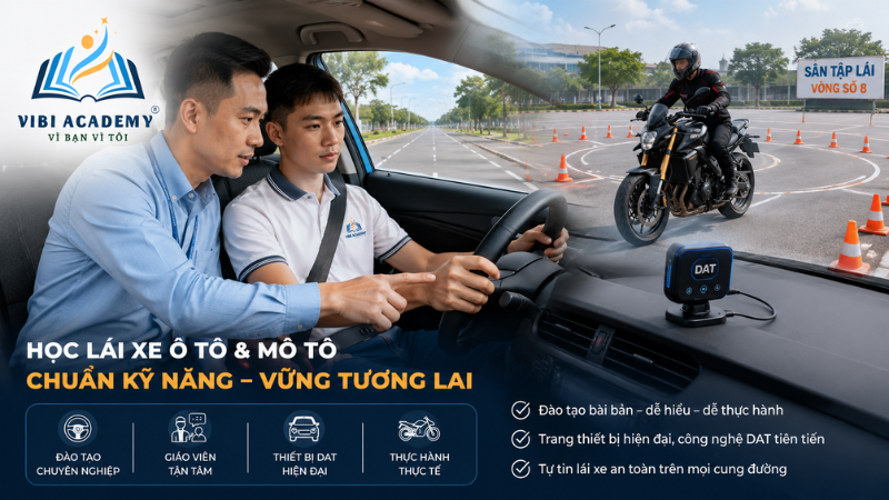 Giáo viên hướng dẫn chạy DAT đường trường khóa học lái xe ô tô tại tphcm