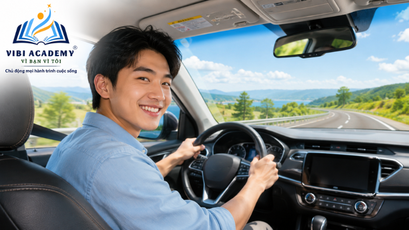 Khóa học lái xe TPHCM uy tín tại trung tâm VIBIEDU