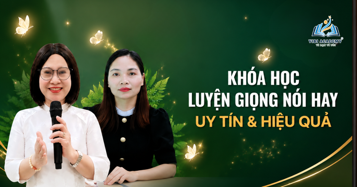 KHÓA HỌC THAY ĐỔI GIỌNG NÓI SAU 8 NGÀY