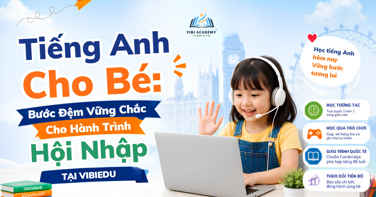 tiếng anh cho bé