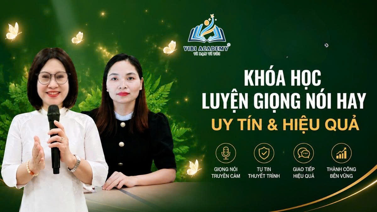 khóa học thay đổi giọng nói